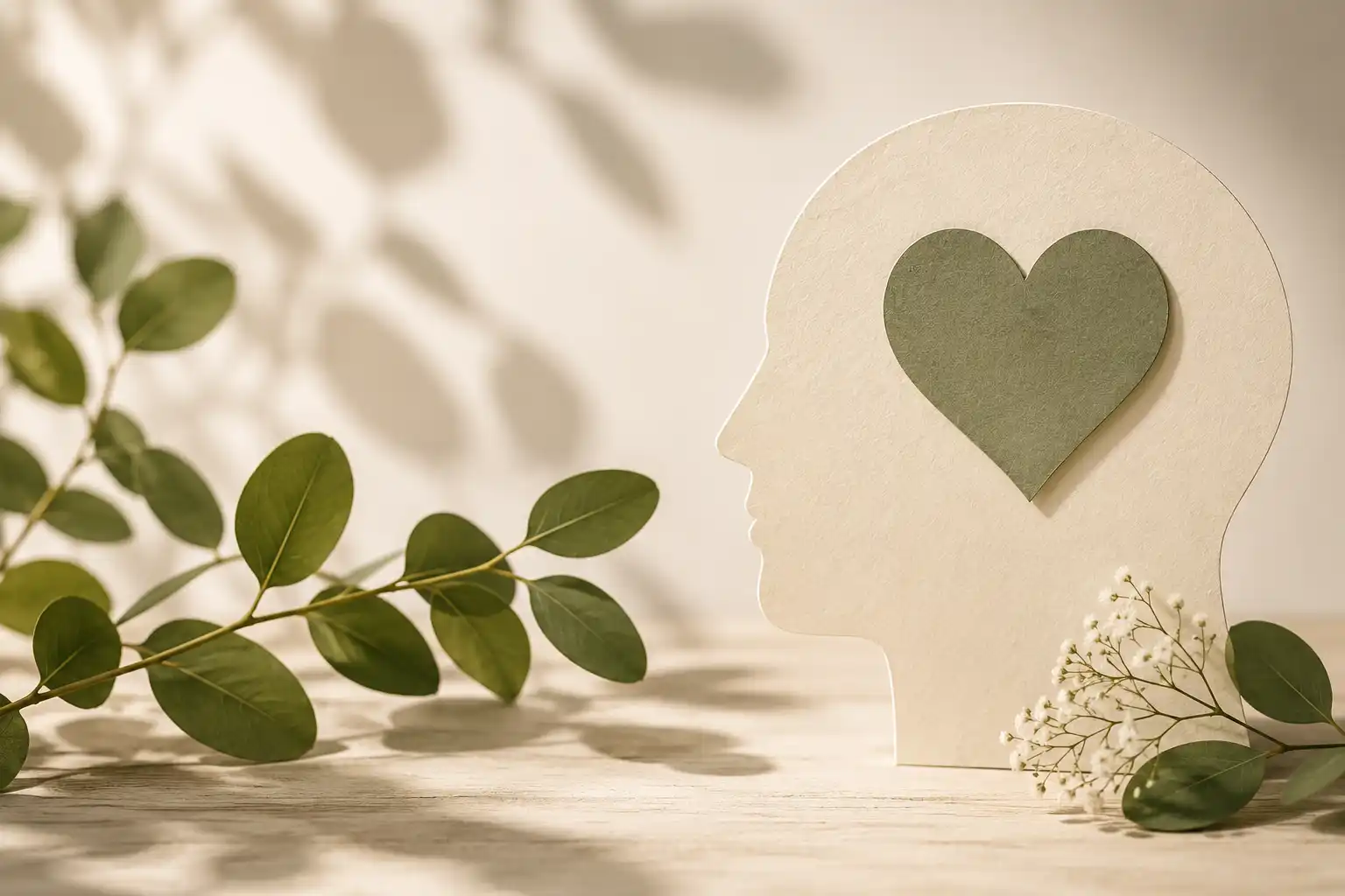 Manos sosteniendo un corazón como símbolo de la importancia de las emociones y el bienestar psicológico